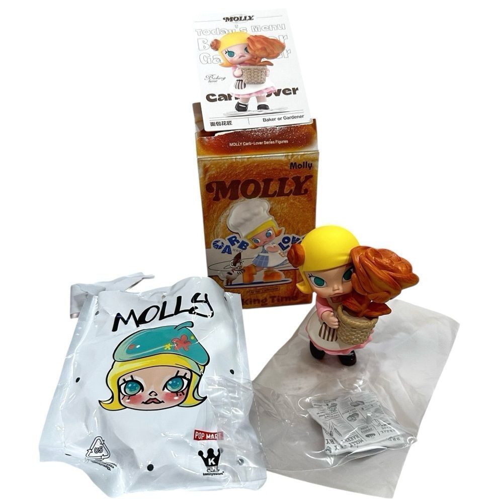 POP MART x Molly Carb-Lover Baking Time Series Figure Dolls - Baker or Gardener